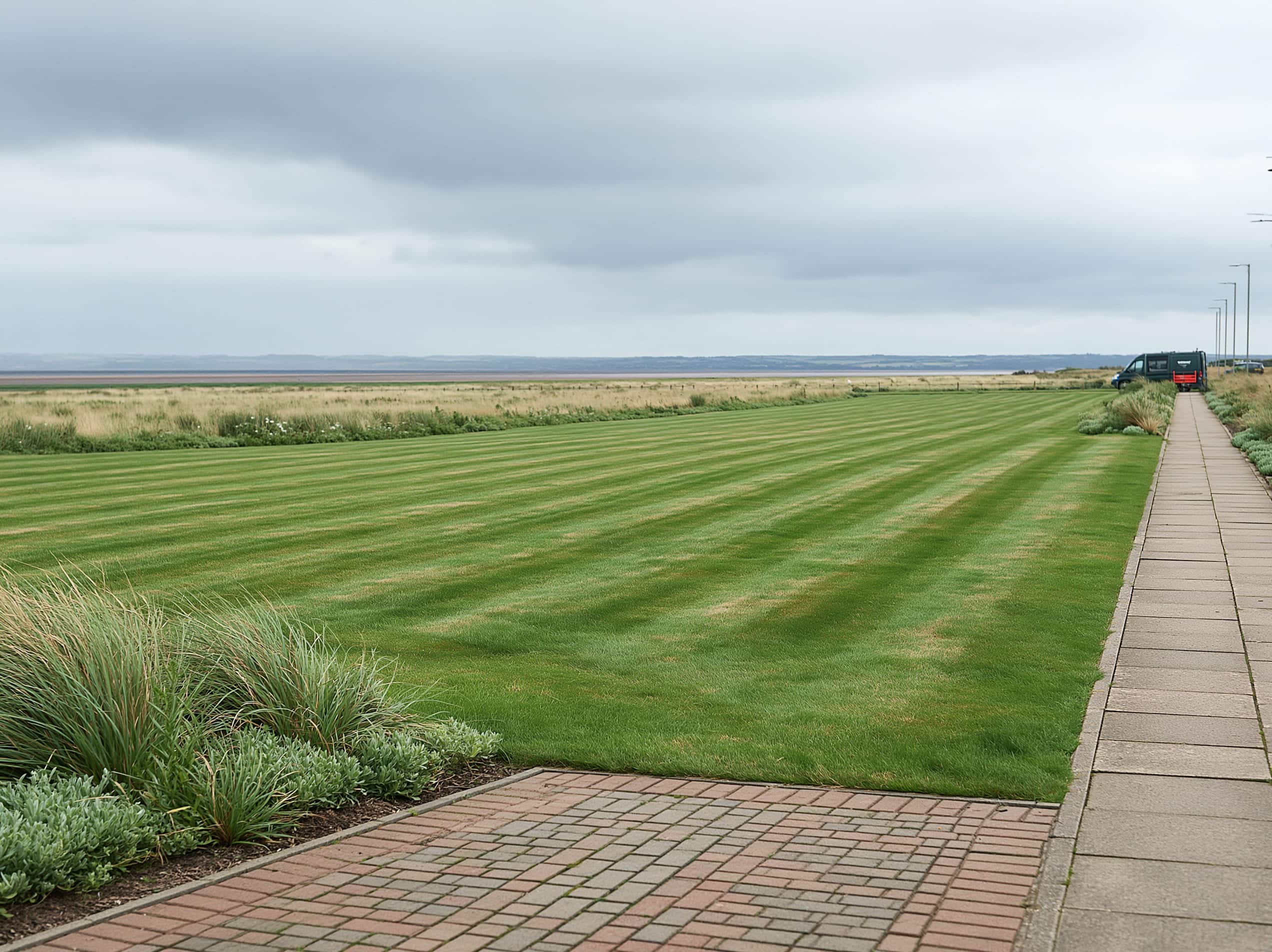 Well-kept coastal green space in the Burnham & Highbridge area